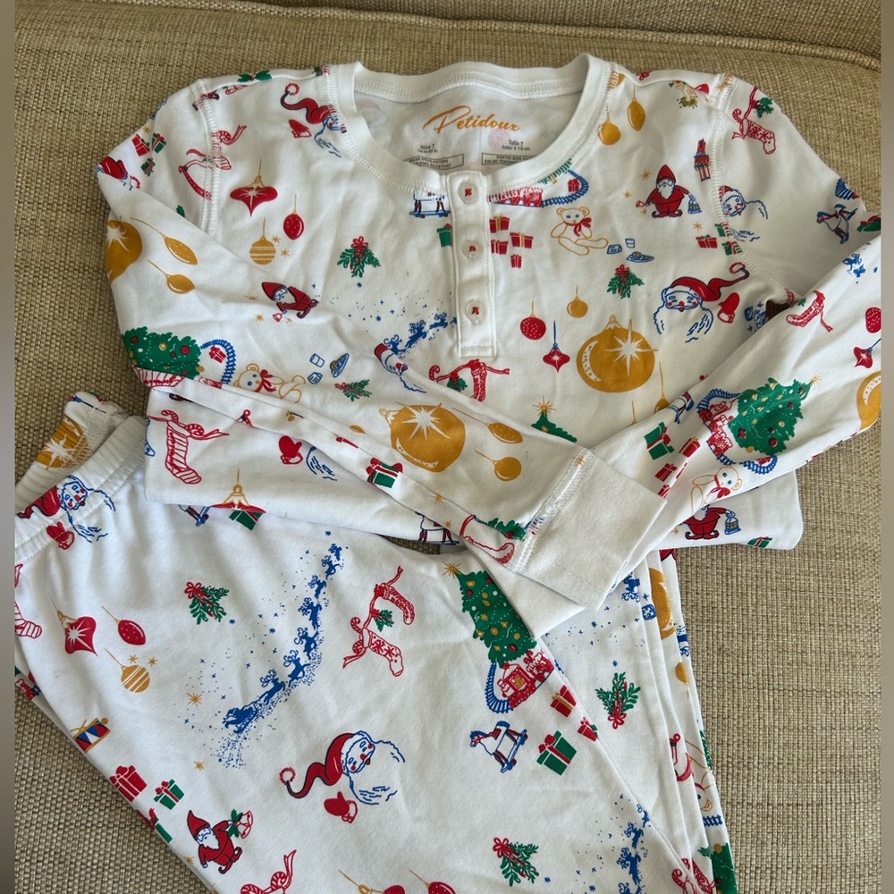 Petidoux Kids Christmas PJs size 7/8
